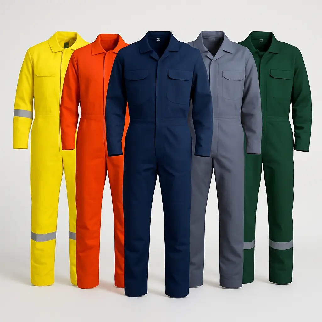 تاثیر رنگ لباس کار بر ایمنی کارکنان